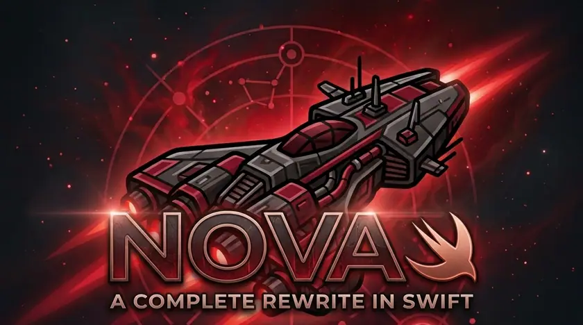 NovaSwift — Rebuilding a 2002 space classic, natively, in Swift.