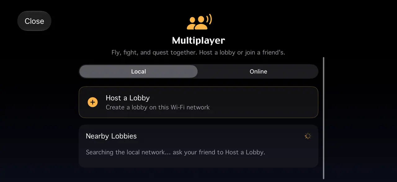 Two ships in a multiplayer session